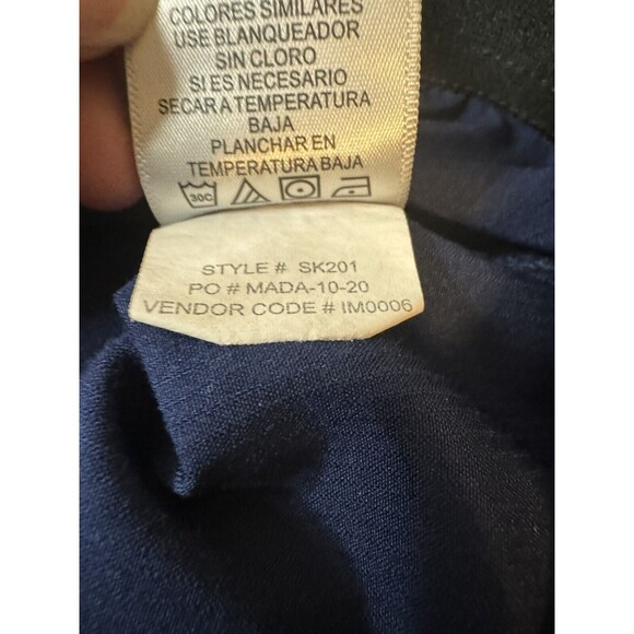 Skechers By Barco 3 pocket Scrub Pants Medical  Style SK201 Blue Sz Medium - Picture 7 of 11